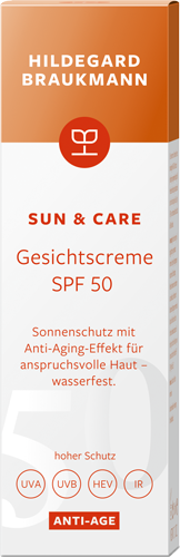 Hildegard Braukmann Sun & Care ANTI-AGE Gesichtscreme SPF 50