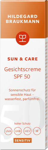 Hildegard Braukmann Sun & Care SENSITIV Gesichtscreme SPF 50