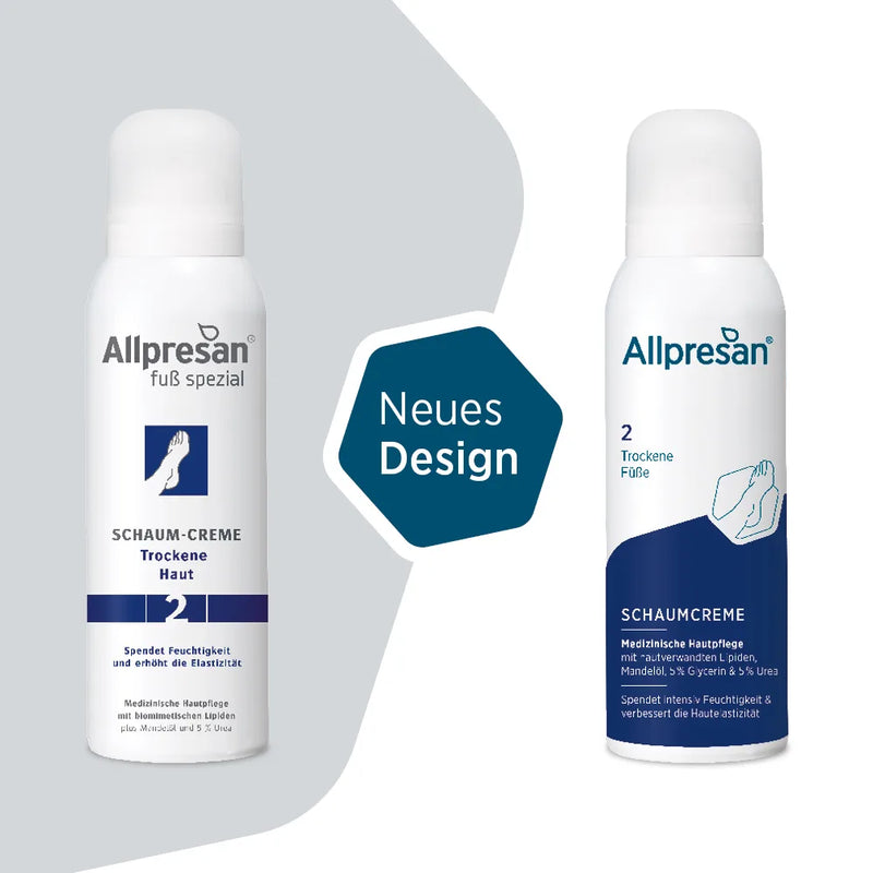 Allpresan Fuß spezial No. 2 Schaumcreme Trockene Füße